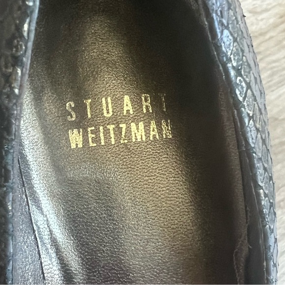 Stuart Weitzman platform python print stilettos great condition size 7M - Picture 8 of 12